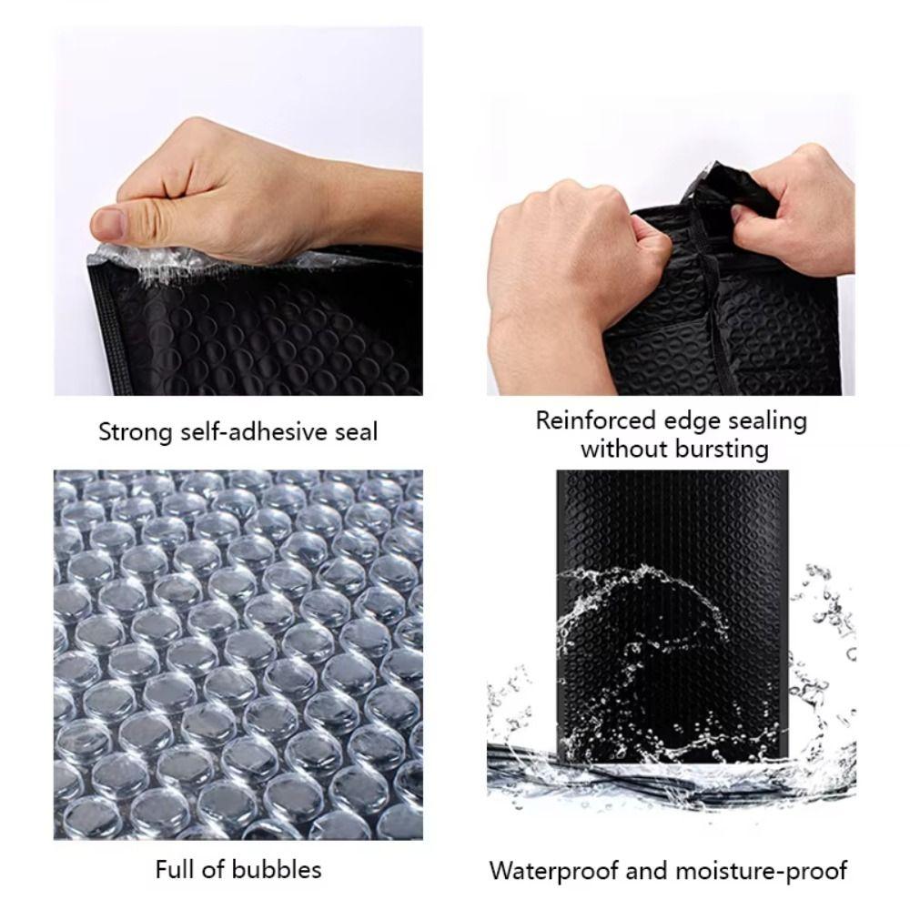 10PCS Polymailer Foam Envelope Bags with Lined Self Seal Mailers Durable Bubble Mailers Packaging
