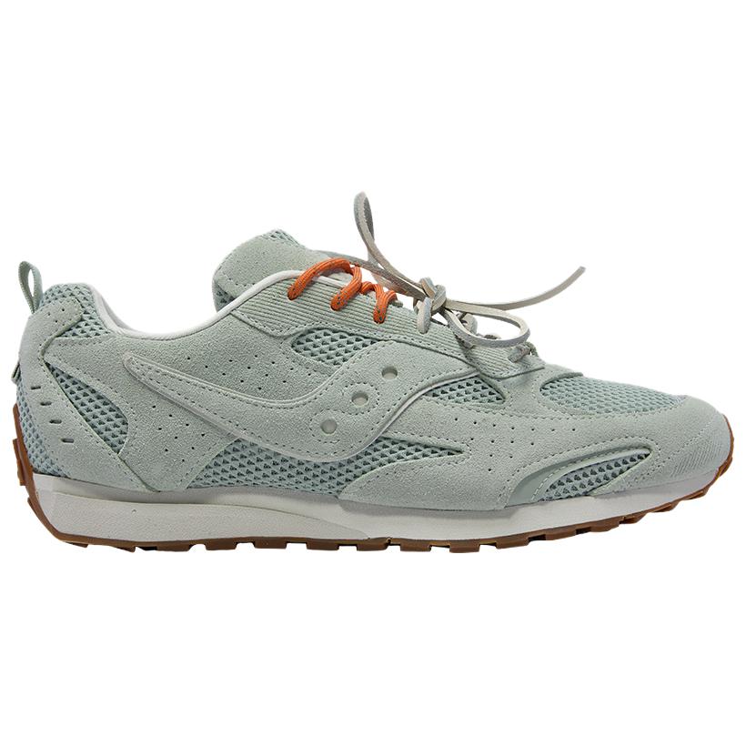 SAUCONY Кроссовки Trainer 80 Удобные Универсальные Нескользящие Прочные Низкие Повседневные Кроссовки Унисекс Зеленые S79070-5