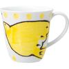 Кружка из керамики Хасами Иссэй, примерно 275 мл, цвет 'aile yellow', сделано в Японии 20451