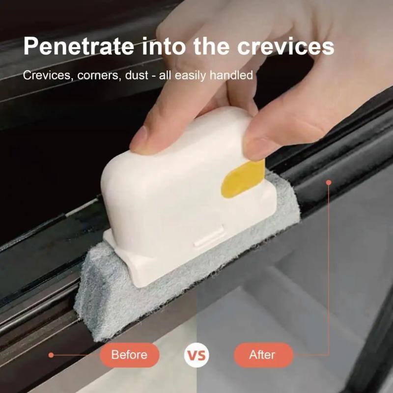 Щетка для чистки щелей Щетка для щелей в ванной Комнате Очиститель вентиляционных отверстий автомобиля Двусторонняя щетка для щелей Инструмент-скребок для дома Инструмент для чистки ванной