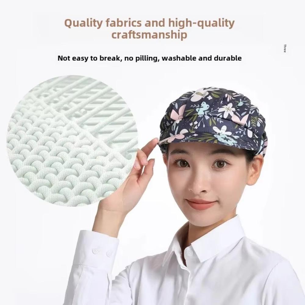 Dust Proof Cooking Hat Oil-Resistant Sanitary Cap New Chef Hat  Kitchen Supplies