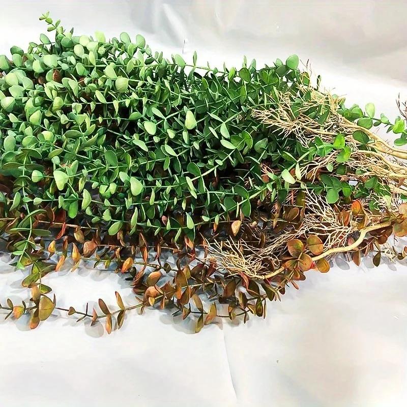 104 см искусственный эвкалипт ротанг искусственные растения лоза пластиковая ветка дерева настенные листья для домашнего сада на открытом воздухе свадебный декор