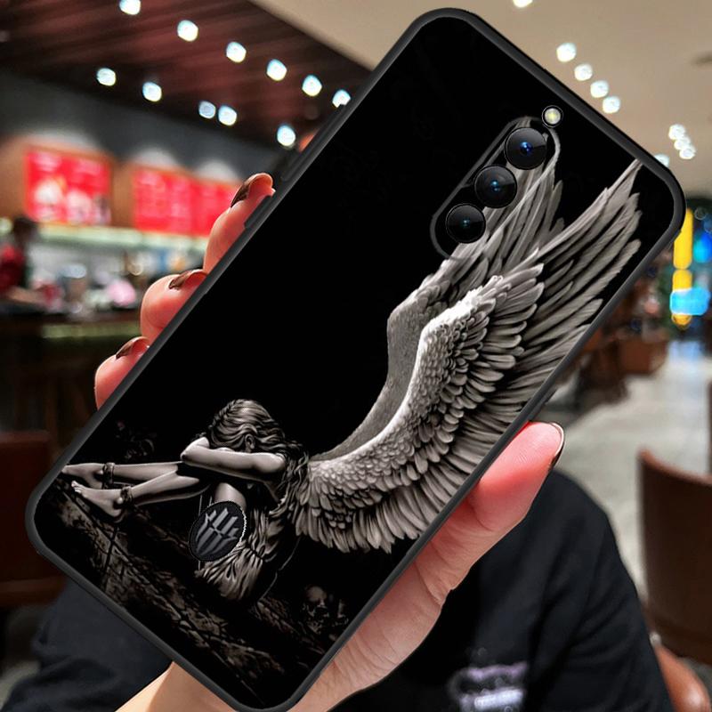 Фантастический Ангел Девушка Крылья Чехол для Телефона Для Nubia Red Magic 8 Pro 8S Pro Plus 5G 5S 6S 6R 7S 6 7 9 Pro Plus Задняя Крышка