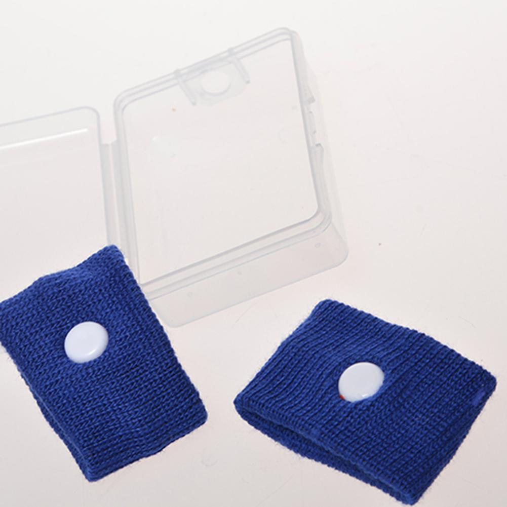 1Pair Anti Nausea Carsickness Seasick Motion Sickness Relief Wristband Bracelet