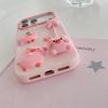 For iPhone 17 Pro Max Silicone Case Cute 3D Cartoon Pig Pendant Shockproof Phone Back Cover
