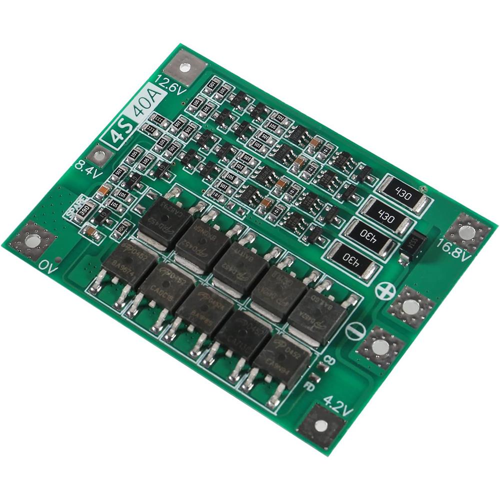 3S 40A 60A 4S 40A Защитная плата для литий-ионных аккумуляторов PCB BMS Защитная схема зарядного устройства для двигателя дрели