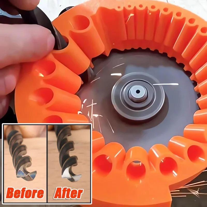 Модернизированный 118-градусный угловой шлифовальный станок для заточки сверл, электрический шлифовальный инструмент для сверл диаметром от 2 до 13 мм