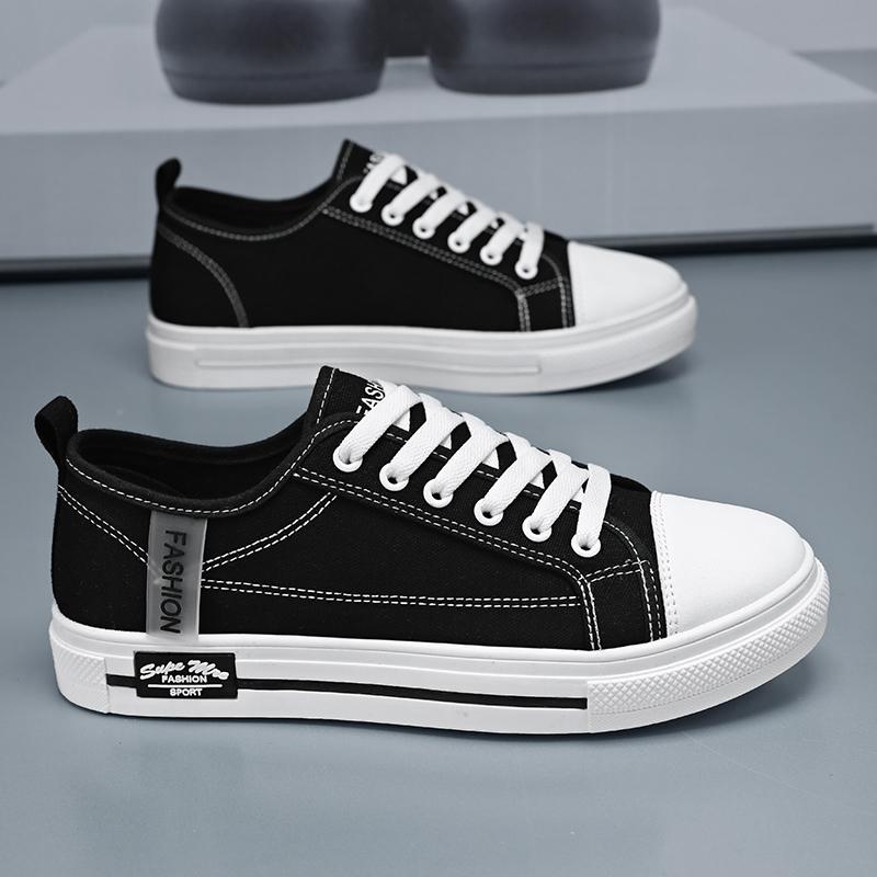 Летняя молодежная универсальная парусиновая обувь для улицы, студенческий кампусный стиль, досуг, спорт, мода, скейтбординг, низкий верх, обувь в парном стиле