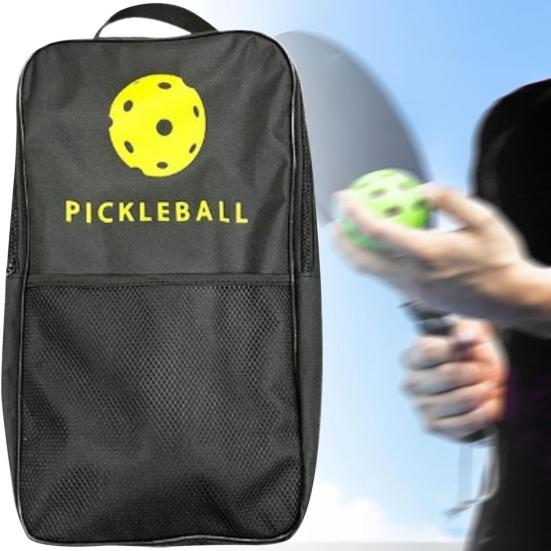 Сумка для ракетки Pickleball, переносная защитная сумка на молнии для ракетки Pickleball, чехол для хранения ракетки для настольного тенниса для путешествий