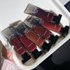 PinkyFocus Long-Lasting Dark Mirror Lip Glaze - Transparent, Non-Fade, Ice Cube Effect Lip Mud