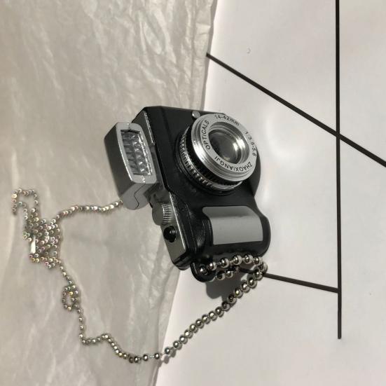 Цепочка на шею Личность Милый и Крутой Подарок на День Рождения Хип-Хоп Стиль Мода Подвеска в виде Камеры Ожерелье Ювелирный Аксессуар