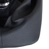 Skoda Octavia II 07-14 gear shift knob BLACK ABS + gaiter with frame 5 SPEEDS
