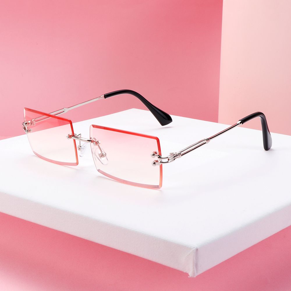 2020 Trendy UV400 Summer Eyewear Rectangle Sun Glasses Square Sunglasses Shades Fashion Sunglasses