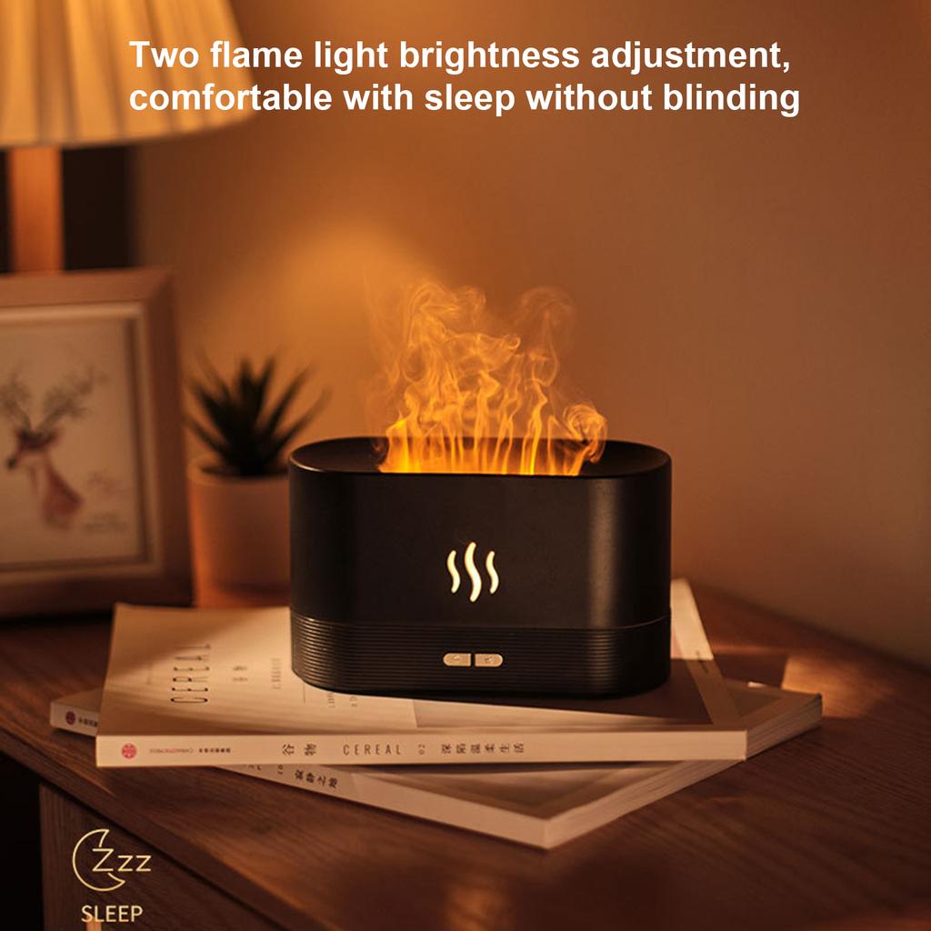 Аромадиффузор, увлажнитель пламени, освежитель воздуха, диффузор эфирного масла, ночник для дома