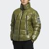 adidas Originals Матовый пуховик с воротником-стойкой Мужская верхняя одежда Зеленый H66014