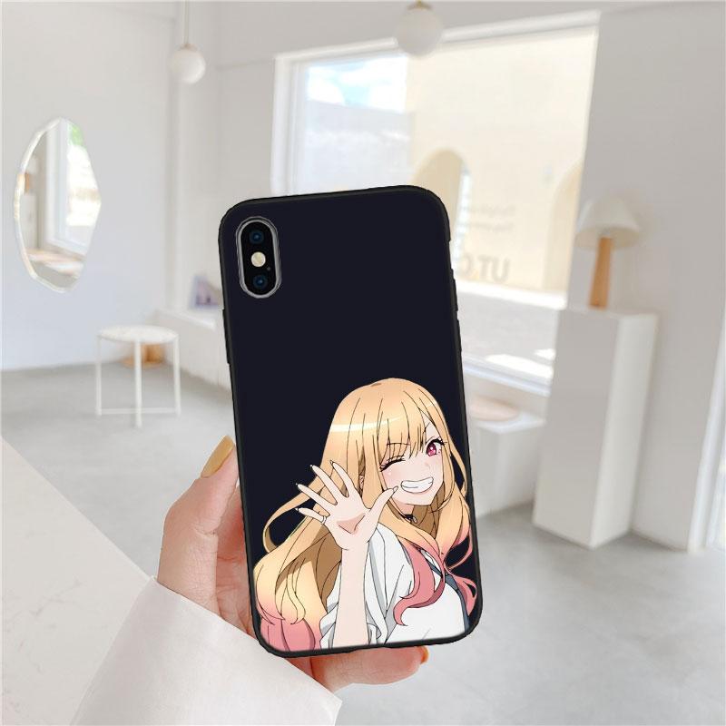 LO60 Чехол для телефона из мягкого силикона с персонажем Марин Китагава для OPPO A3 Pro A72 A74 A76 A77 A77S A78 A79 A94 A95 A18 A40M A58
