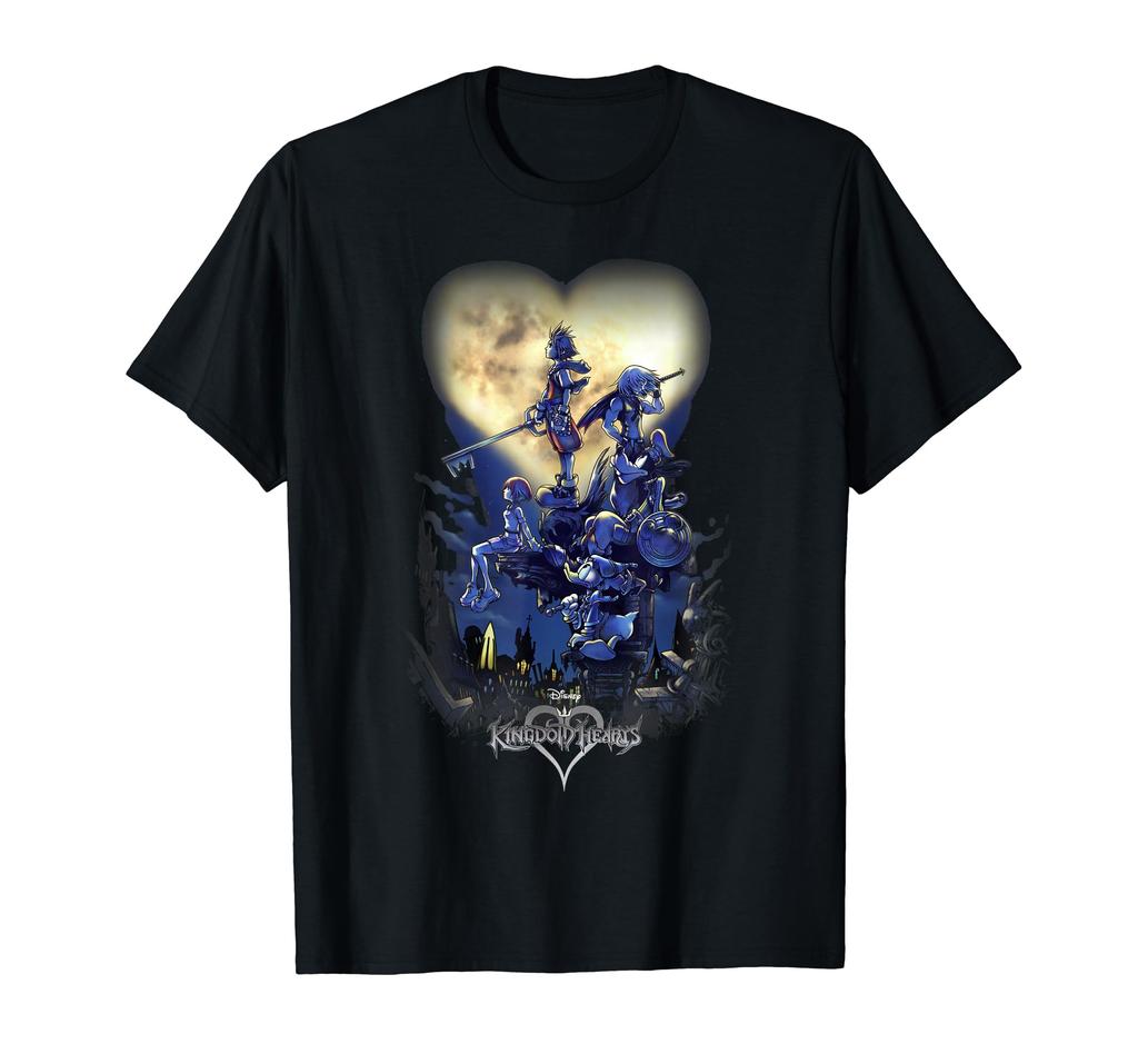 Disney Kingdom Hearts Group Shot Logo T-Shirt
