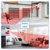 2в1 WiFi Tuya Smart Remote Control Outdoor Charger Security Sound Alarm Detector Sensor Farm Garden Solar Infrared Siren Solar