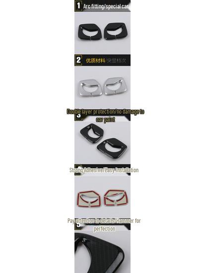 Antek Decorative Seatbelt Buckle Trim for 17 Series 1