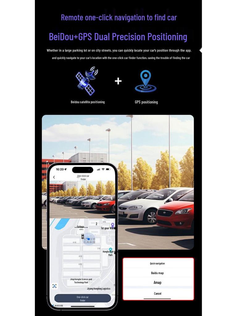 New 2025 4G Dual Recording Dash Cam with GPS Monitoring and Remote Sentry Recorder
