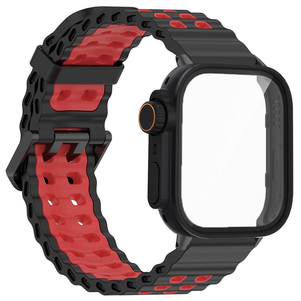 Морской ремешок+ПК чехол для Huawei Watch Fit4 4 Pro Двухцветный ремешок Ghange To Ultra Чехол для Huawei Fit 3 Аксессуары для умных часов