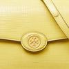 Tory Burch Robinson Twill Convertible Flap Leather Crossbody Shoulder Bag Women bags Yellow 154731-700