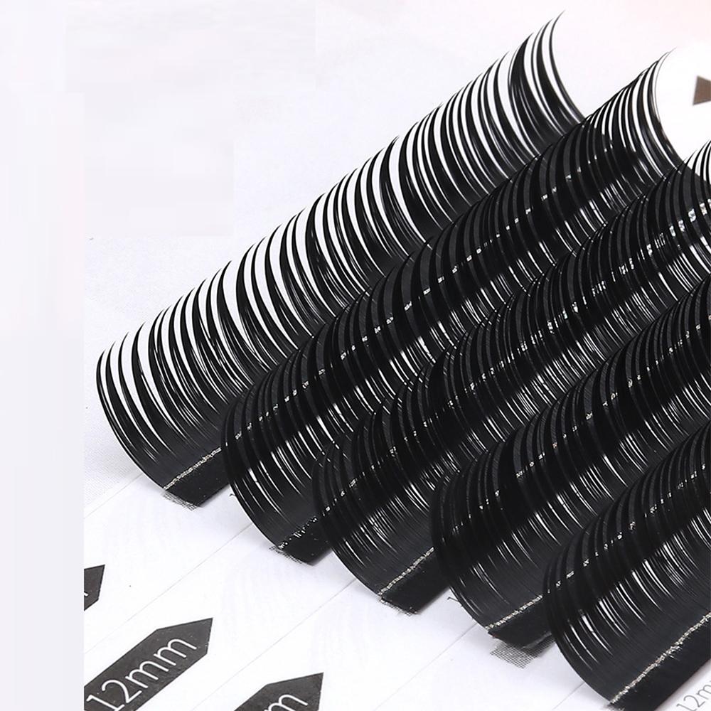 Wet Look Cosplay Eyelash Extension New Fashion Soft Mink False Eyelash Individual Lashes Russian Volume Premade Fans Lashes