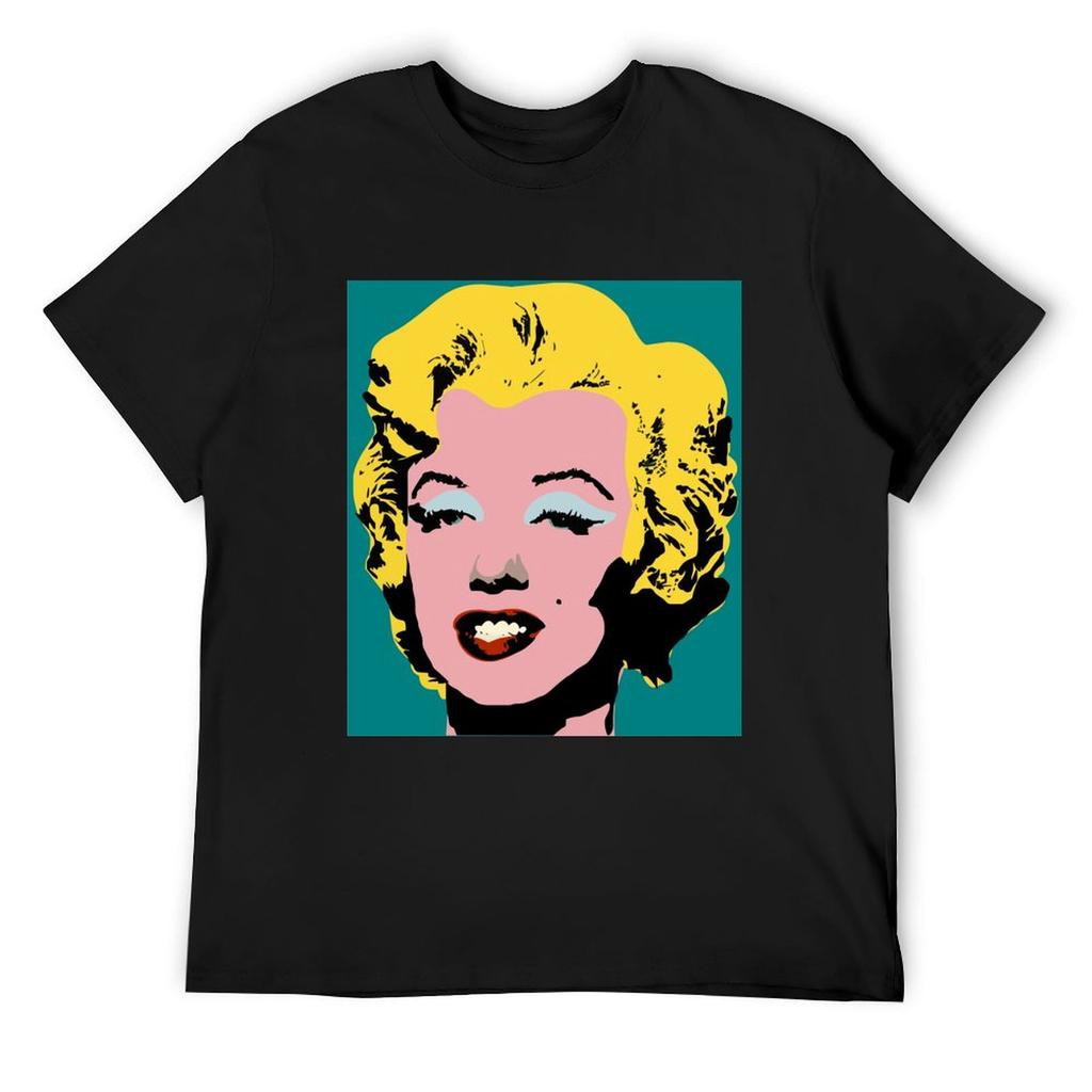 Футболка Энди Уорхола уличный стиль оверсайз с графикой графика графические футболки мужская футболка для тренировок