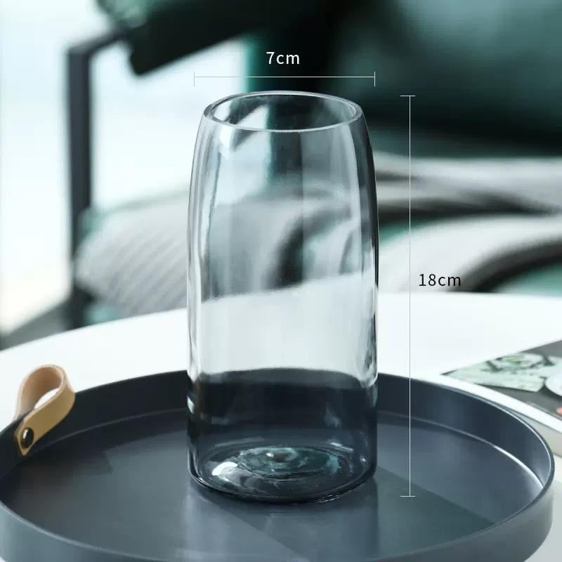 Ваза Стеклянная ваза Украшение дома Украшения Цветочная композиция Ваза для цветов