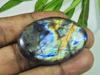26X41MM Natural Labradorite Multi Purple Oval Cabochon Loose Gemstone 93Cts. SK-4059