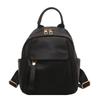 Casual Small Backpack Women's Backpack Fashion New Trendy Korean Version Large Capacity Fashion Pu Schoolbag Travel Bag Women