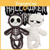 Новая плюшевая игрушка-кукла скелет и мумия на Хэллоуин, брелок, доступен индивидуальный логотип для оптовой продажи