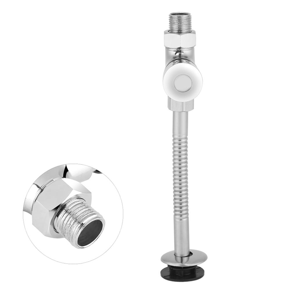 Urinal flush valve, zinc alloy toilet urinal flush valve mand assembly with 0.8 MPa manual manual automatic flush valve for toilets, supermarkets, hot