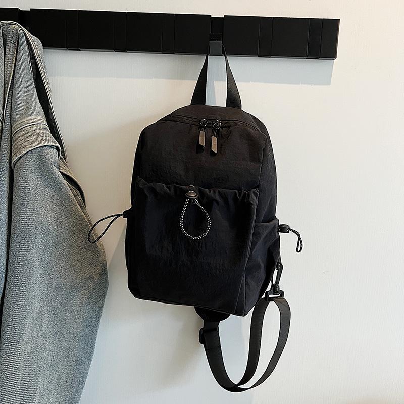 Summer New Lightweight Casual Versatile Shoulder Bag Men's and Women's Breast Bag Travel Commuter Messenger Bag