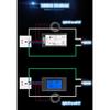 4 in 1 Digital Voltmeter Ammeter Wattmeter Power Energy Meter Voltage Current  AC 80-260V 0-100A LCD Display Volt Tester