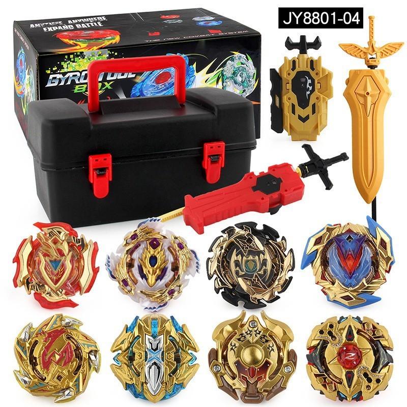 Hit Battle Toy for Kids - Hurricane CX Burst Beyblade Set, Complete with Attack Battle Plate and Launcher