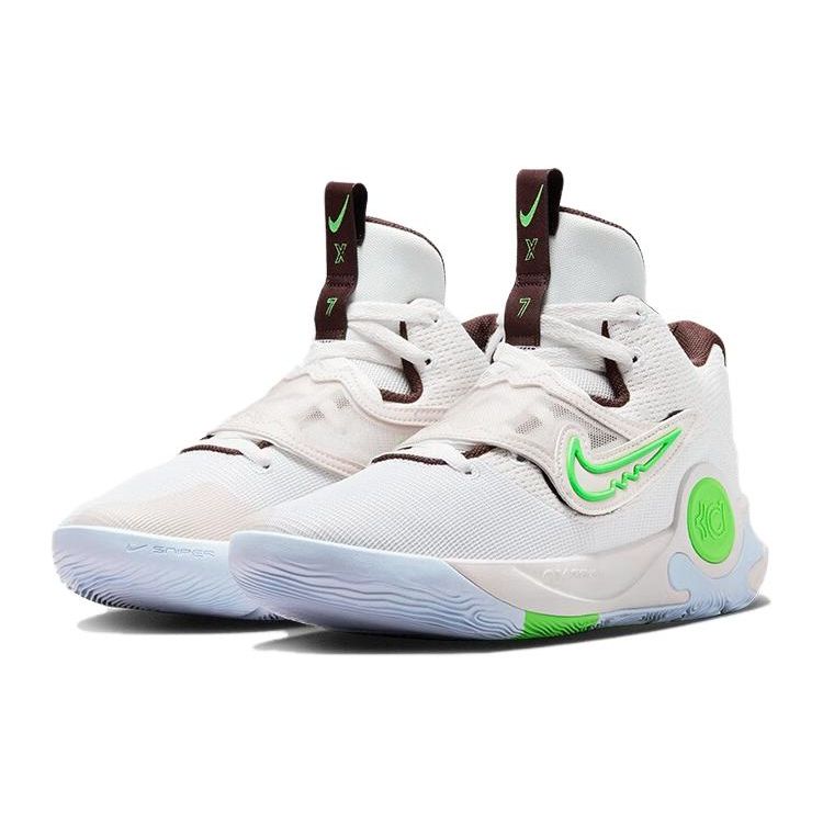 Nike KD Trey 5 X EP Light Orewood Green Strike Мужские кроссовки Grey Phantom Light-Orewood-Brown DJ7554-014