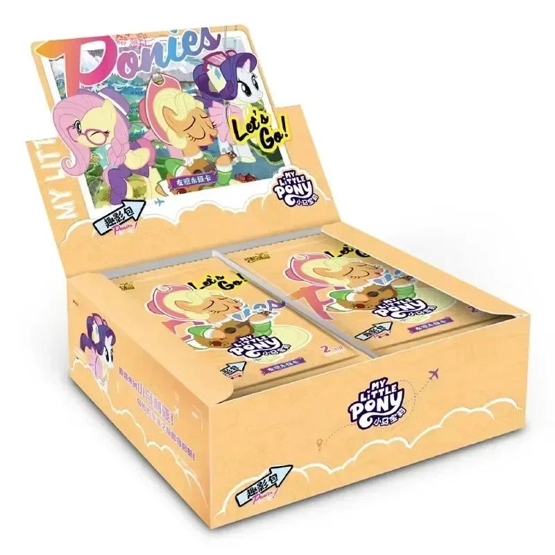 Оригинальная карточка My Little Pony Серия «Дружба вечна» Забавный набор «Кино» Милые Забавные Вечеринка Принцесса Аниме Коллекционные Карты Игрушки