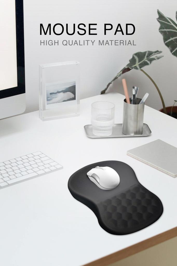 С помощью коврика для мыши Эргономичная поддержка запястья Подставка для запястья Интегрированная профилактика тендинита Снятие боли в запястье Снятие усталости Подушка с эффектом памяти REDCANAL