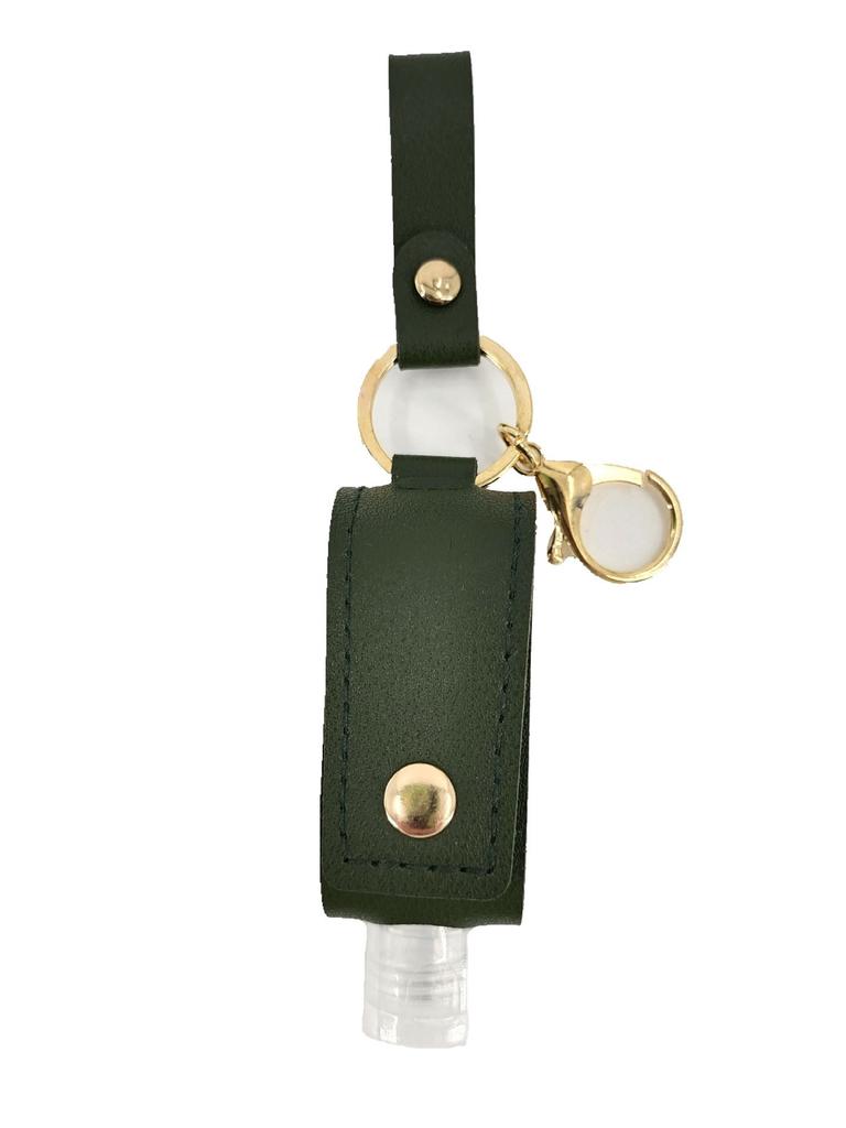 30ml Hydroalcoholic Gel Keychain Hand Sanitizer Case Mini Hands Portable Hydroalcoholic Gel Bottle Leather Case Health Keychain