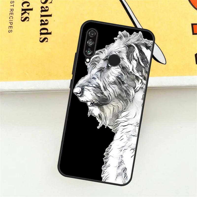 Irish Wolfhound Dog Case For Huawei Nova Y61 Y91 Y60 Y70 Y90 Nova 9 10 SE 11i 8i 3i P20 P30 Pro P40 Lite Cover