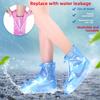 Waterproof Anti-slip Thick and Wear-resistant Rain Boot Covers for Adults and Children, Washable