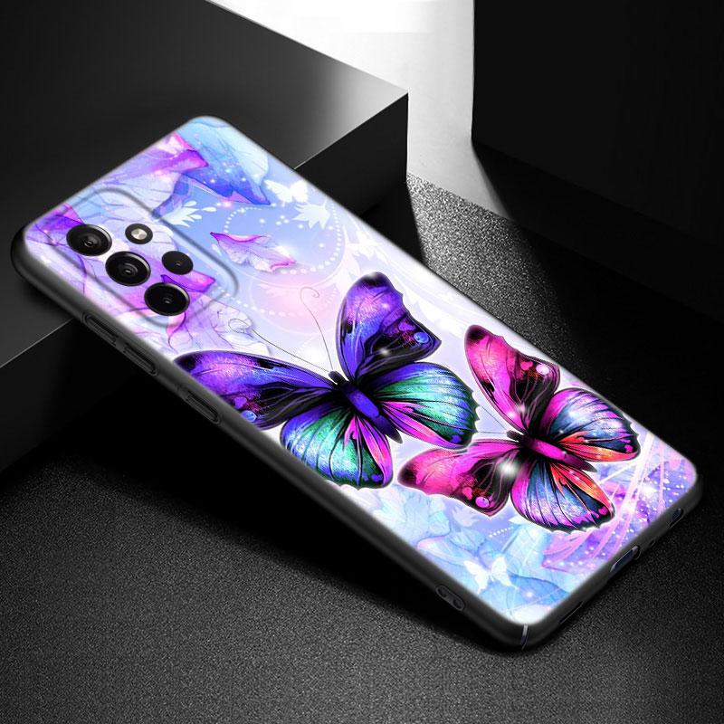 Cool Butterfly Aesthetic Phone Case For Samsung Galaxy A21 A30 A50 A52 S A13 A22 A32 A33 A53 A73 5G A11 A12 A31 A51 A70 A71 A72