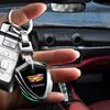 1pcs Car Accessories 3D Metal Keychain Shield Shape Keychain for Cadillac ATS BLS CT4 CT6 CTS ESCALADE STS XLR XT4 XT5 XTS SLS