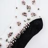 1 пара дышащих ультратонких носков, летние женские прозрачные кружевные шелковые носки с кристаллами розы для девочек, женские эластичные короткие носки
