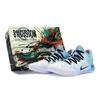 Hyperdunk X Амортизация Устойчивость к истиранию Нескользящая Низкие Баскетбольные кроссовки Мужские Синий Белый AR0465-100(Team80-S-BOX)