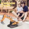 Remote Control Excavator Toy for Kids Remote Control with Light and Music