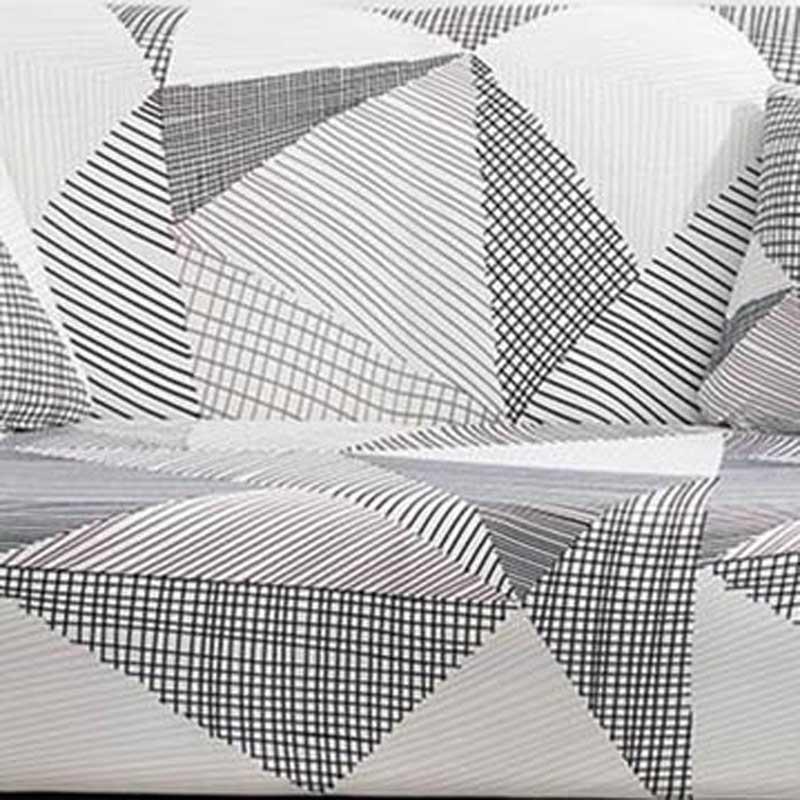 Современные чехлы для дивана с цветочным принтом, мягкие и эластичные, защитные