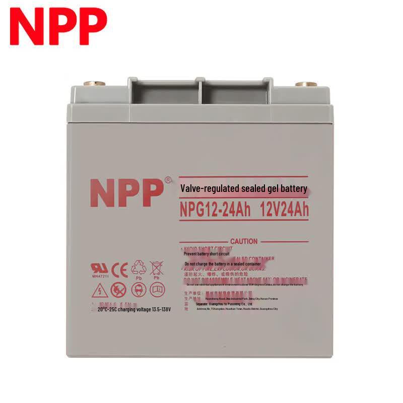 Свинцово-кислотный гелевый аккумулятор NPP NPG12-24 12В 24Ач