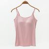 Women's Fashion Summer Spring Casual Solid Color Print Sleeveless Sexy Slim Camis & Tank Tops